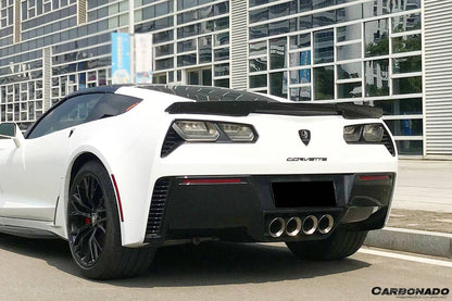 Carbonado 2013-2019 Corvette C7 Z51 Grandsport Z06 Style Rear Full Body Kit