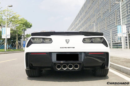 Carbonado 2013-2019 Corvette C7 Z51 Grandsport Z06 Style Rear Full Body Kit