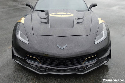 Carbonado 2013-2019 Corvette C7 Z51 Z06 Grandsport Carbon Fiber Canards