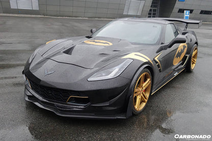 Carbonado 2013-2019 Corvette C7 Z51 Z06 Grandsport Carbon Fiber Canards