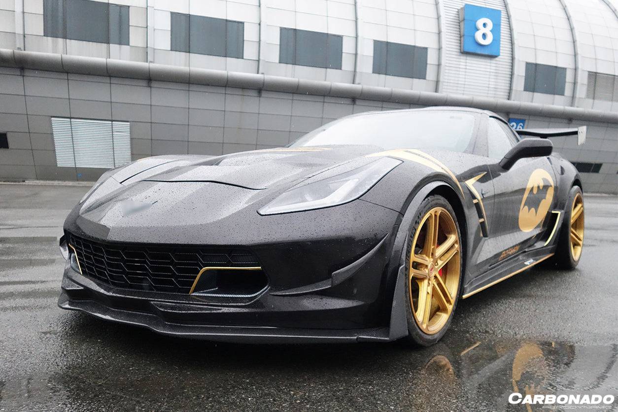 Guardabarros de fibra de carbono Carbonado para Corvette C7 Z51 Z06 Grandsport 2013-2019