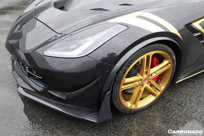 Guardabarros de fibra de carbono Carbonado para Corvette C7 Z51 Z06 Grandsport 2013-2019