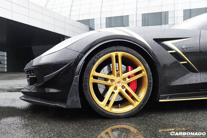 Guardabarros de fibra de carbono Carbonado para Corvette C7 Z51 Z06 Grandsport 2013-2019