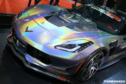 Guardabarros de fibra de carbono Carbonado para Corvette C7 Z51 Z06 Grandsport 2013-2019
