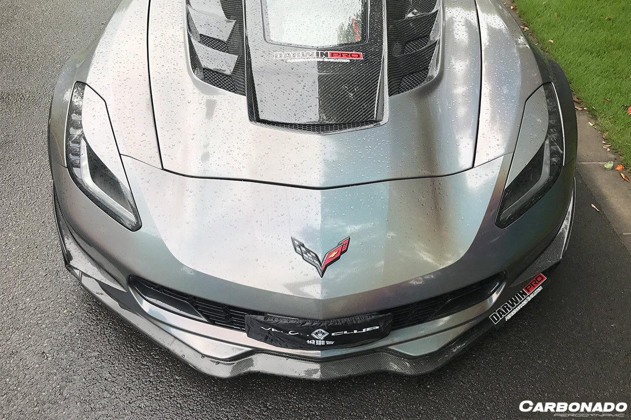 Guardabarros de fibra de carbono Carbonado para Corvette C7 Z51 Z06 Grandsport 2013-2019