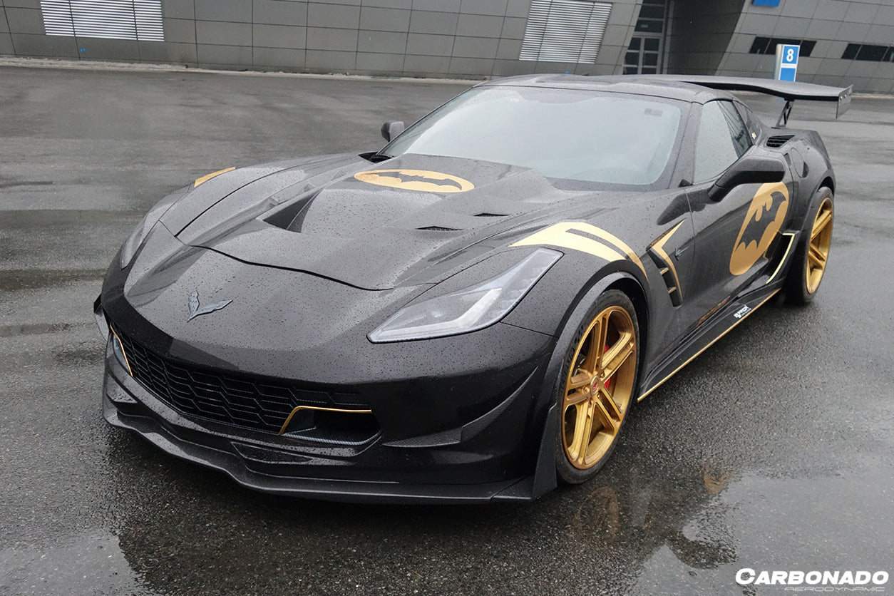 Guardabarros de fibra de carbono Carbonado para Corvette C7 Z51 Z06 Grandsport 2013-2019
