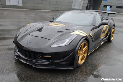 Guardabarros de fibra de carbono Carbonado para Corvette C7 Z51 Z06 Grandsport 2013-2019