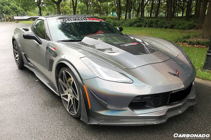 Guardabarros de fibra de carbono Carbonado para Corvette C7 Z51 Z06 Grandsport 2013-2019