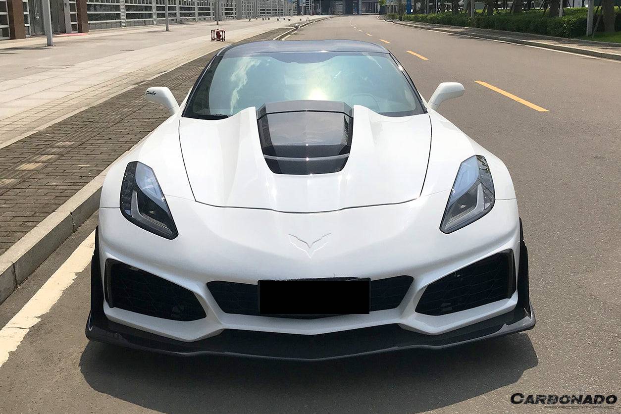 Carbonado 2013-2019 Corvette Z06 Grandsport ZR1 Style Front Conversion Body Kit