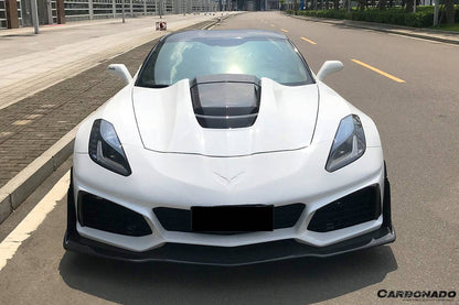 Carbonado 2013-2019 Corvette Z06 Grandsport ZR1 Style Front Conversion Body Kit
