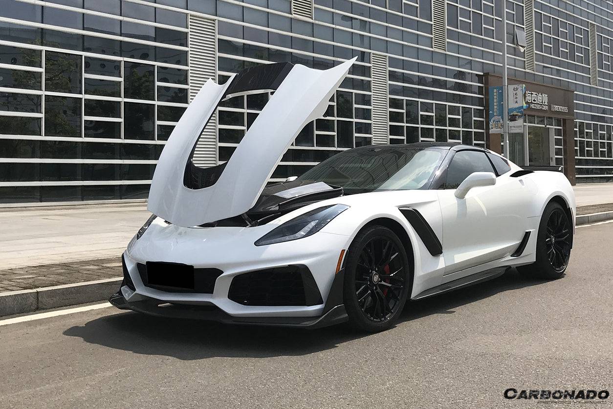 Carbonado 2013-2019 Corvette Z06 Grandsport ZR1 Style Front Conversion Body Kit