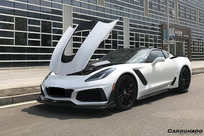 Carbonado 2013-2019 Corvette Z06 Grandsport ZR1 Style Front Conversion Body Kit