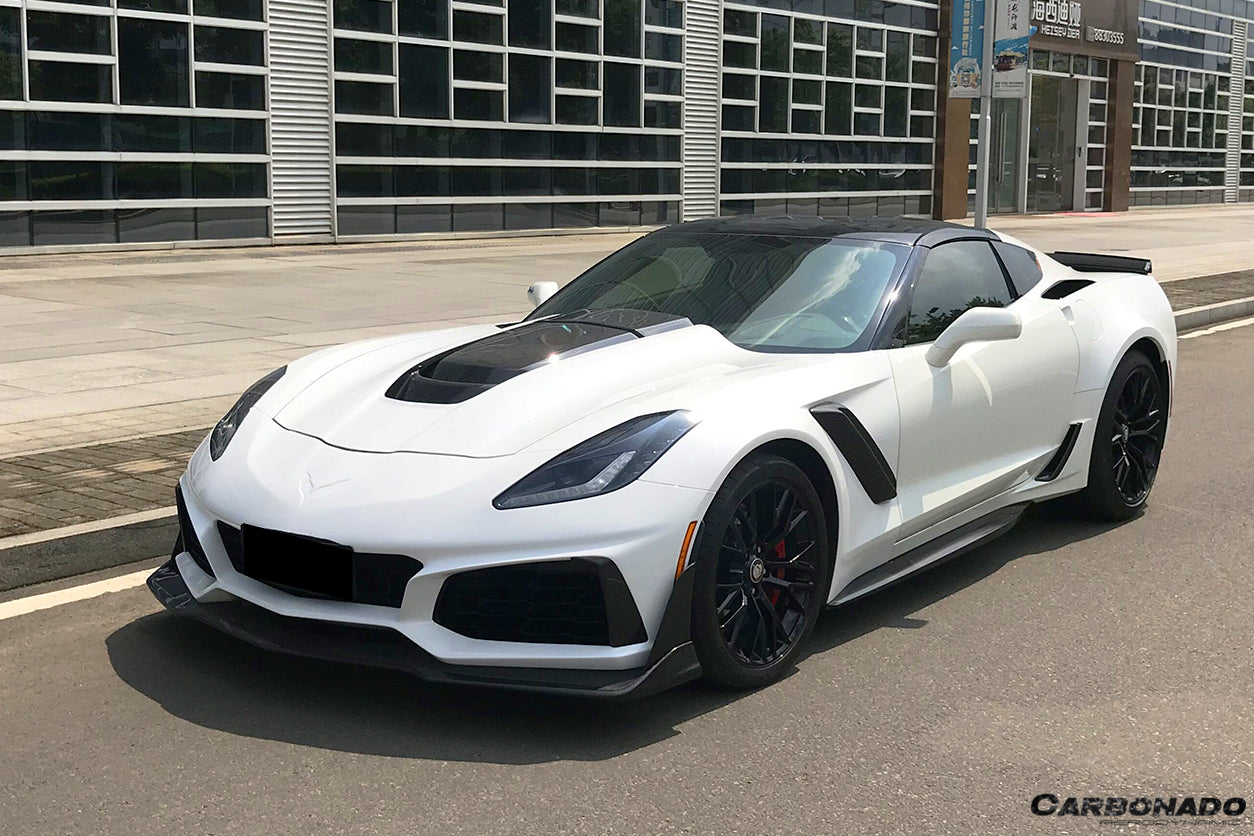 Carbonado 2013-2019 Corvette Z06 Grandsport ZR1 Style Front Conversion Body Kit