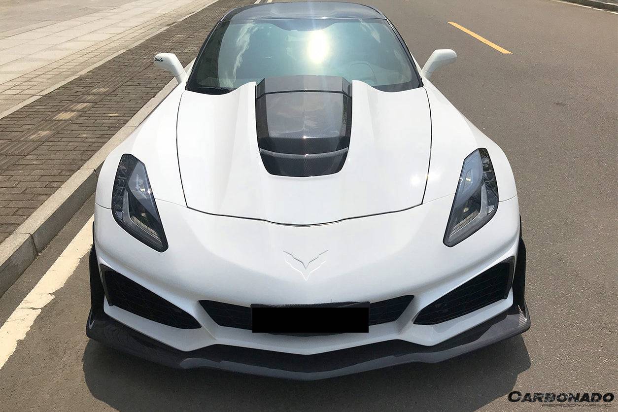 Carbonado 2013-2019 Corvette Z06 Grandsport ZR1 Style Front Conversion Body Kit