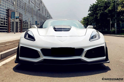 Carbonado 2013-2019 Corvette Z06 Grandsport ZR1 Style Front Conversion Body Kit