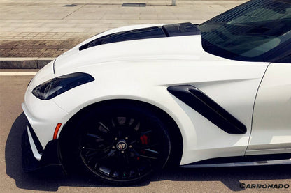 Carbonado 2013-2019 Corvette Z06 Grandsport ZR1 Style Front Conversion Body Kit