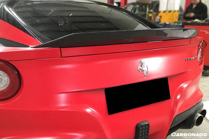 Carbonado 2012-2017 Ferrari F12 Berlinetta DC Style Carbon Fiber Trunk Spoiler
