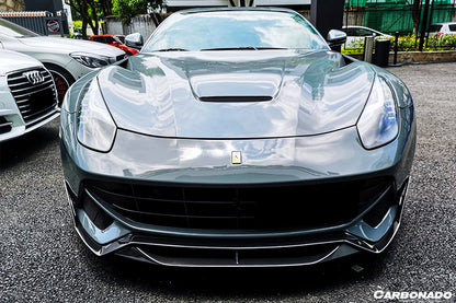 Carbonado 2012-2017 Ferrari F12 Berlinetta DC Style Carbon Fiber Front Lip