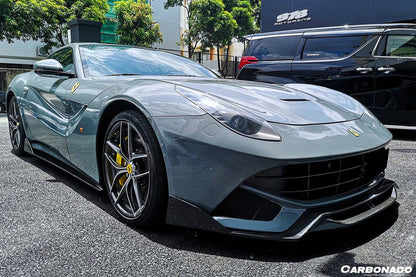 Carbonado 2012-2017 Ferrari F12 Berlinetta DC Style Carbon Fiber Front Lip