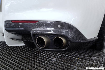 Difusor trasero de fibra de carbono estilo Ferrari F12 Berlinetta RS Carbonado 2012-2017