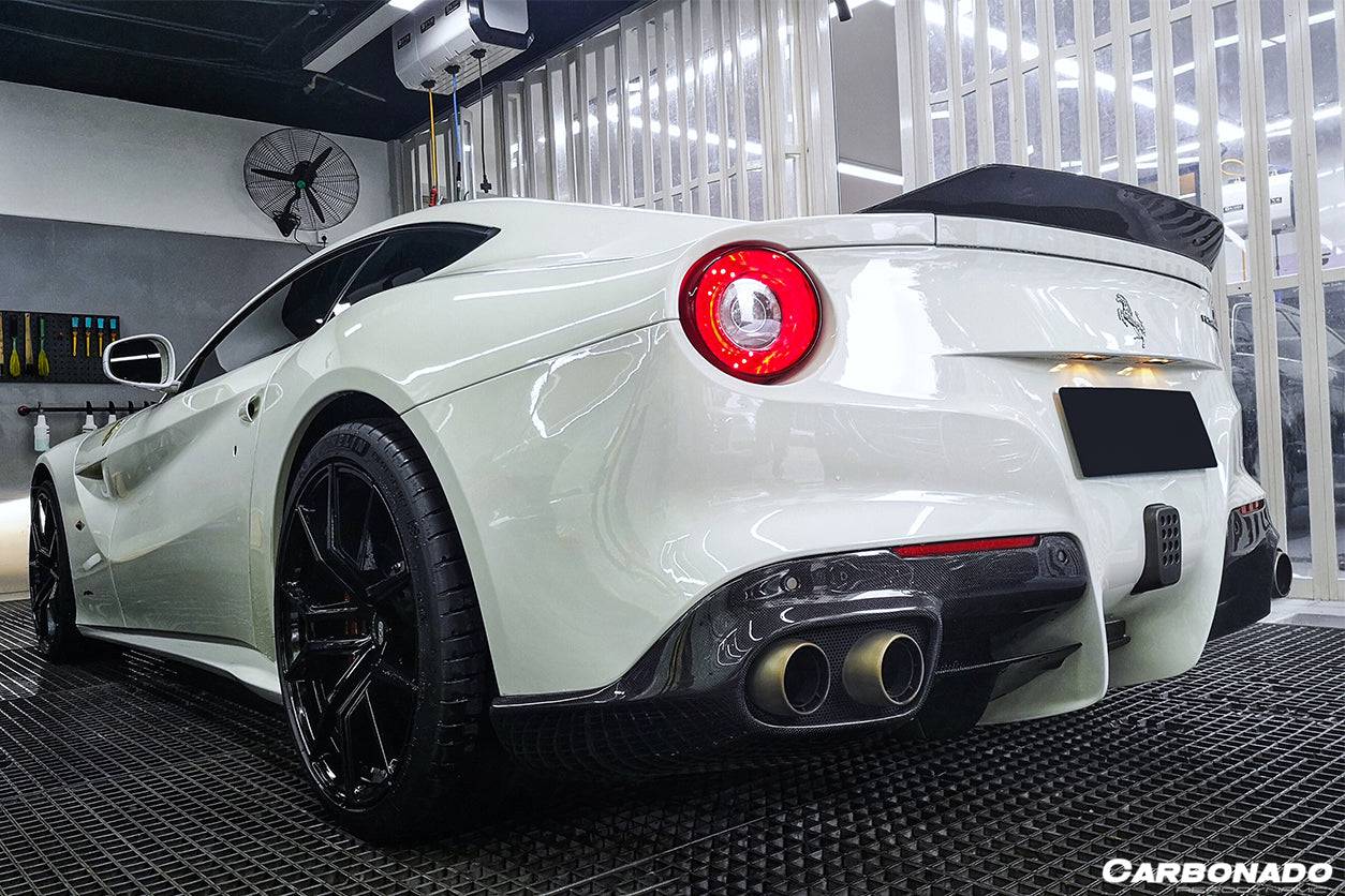 Carbonado 2012-2017 Ferrari F12 Berlinetta DC Style Carbon Fiber Trunk Spoiler
