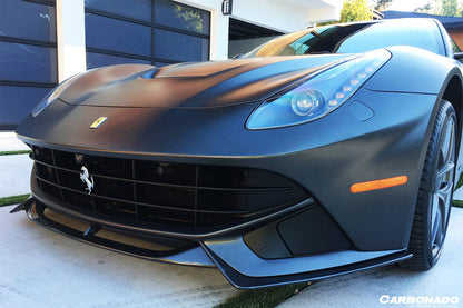 Carbonado 2012-2017 Ferrari F12 Berlinetta RS Style Carbon Fiber Front Lip