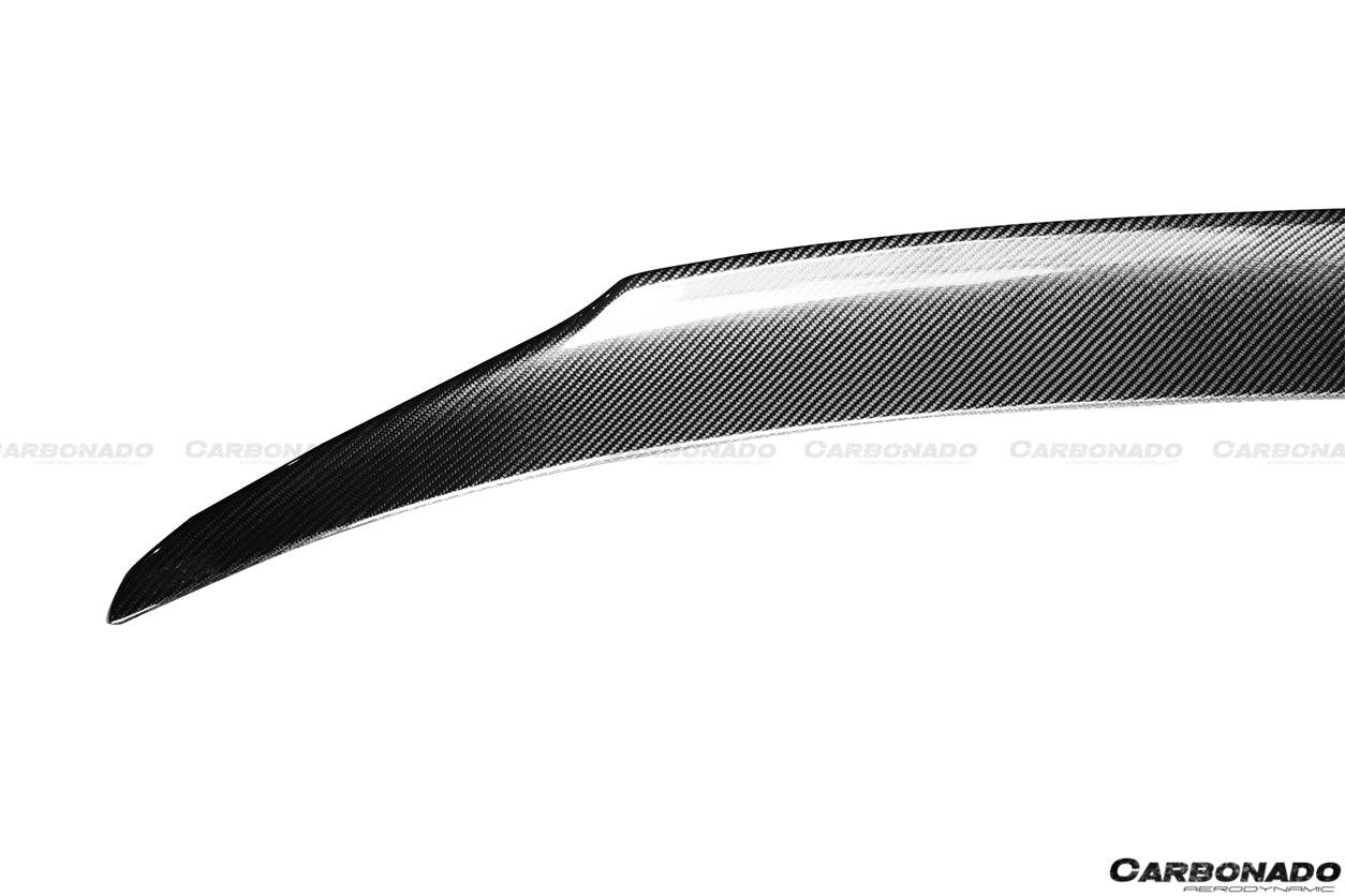 Alerón de maletero de fibra de carbono estilo Ferrari F12 Berlinetta RS Carbonado 2012-2017
