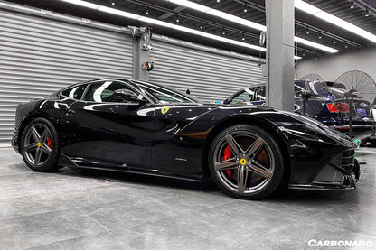 Carbonado 2012-2017 Ferrari F12 Berlinetta RS Style Carbon Fiber Front Lip