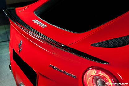 Alerón de maletero de fibra de carbono estilo Ferrari F12 Berlinetta RS Carbonado 2012-2017