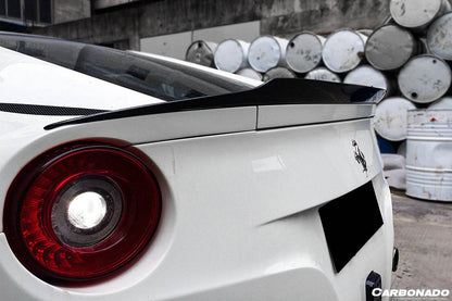Alerón de maletero de fibra de carbono estilo Ferrari F12 Berlinetta RS Carbonado 2012-2017