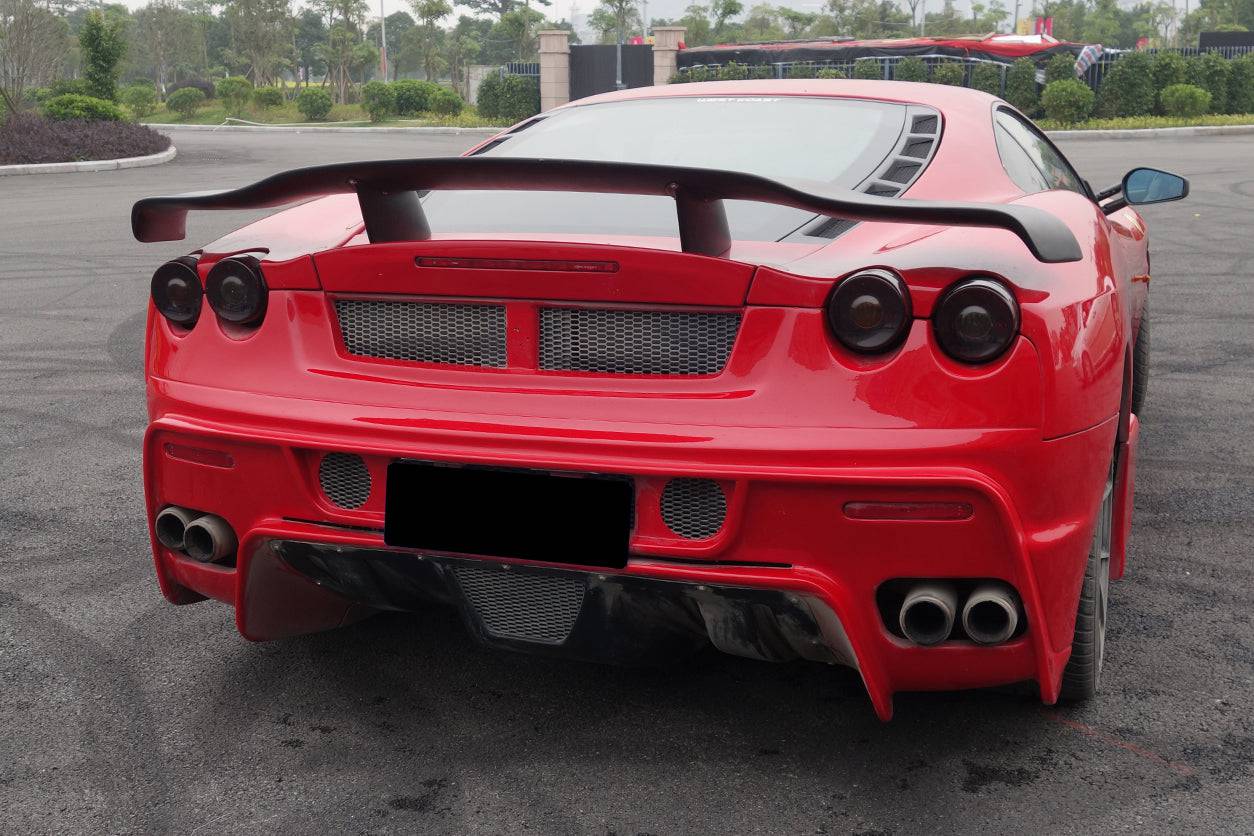 Carbonado AS Style Rear Bumper | 2004-2009 Ferrari F430