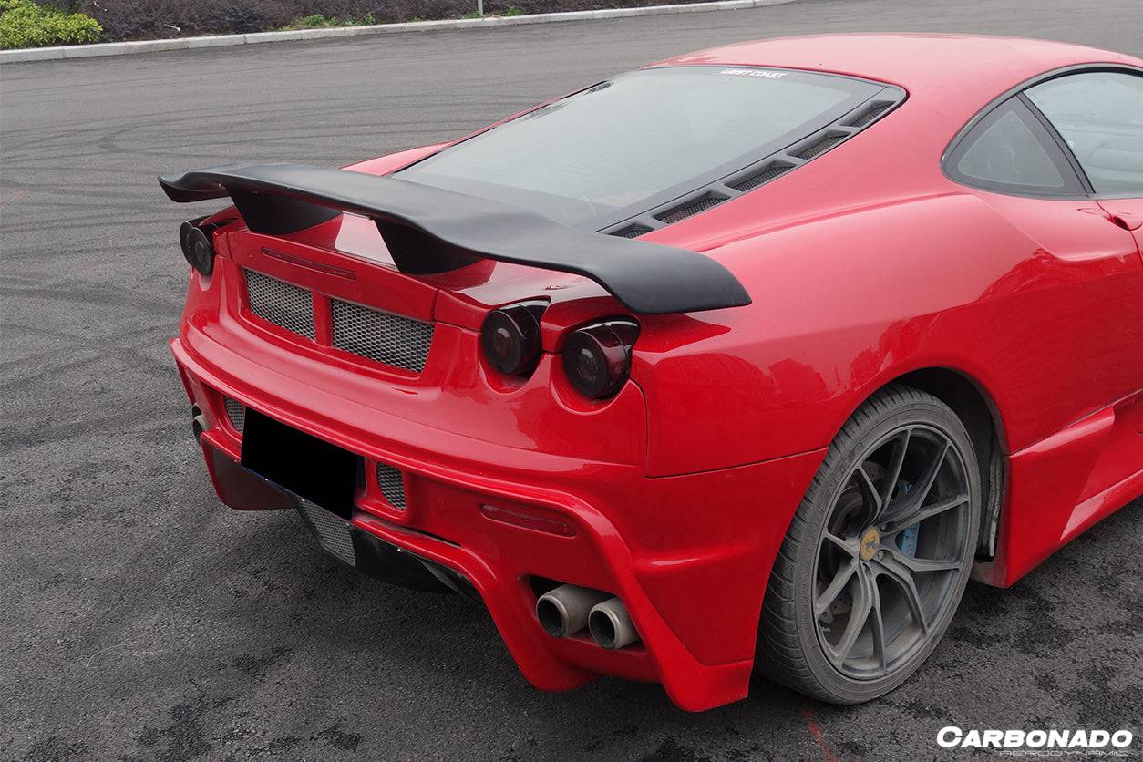 Carbonado AS Style Rear Bumper | 2004-2009 Ferrari F430