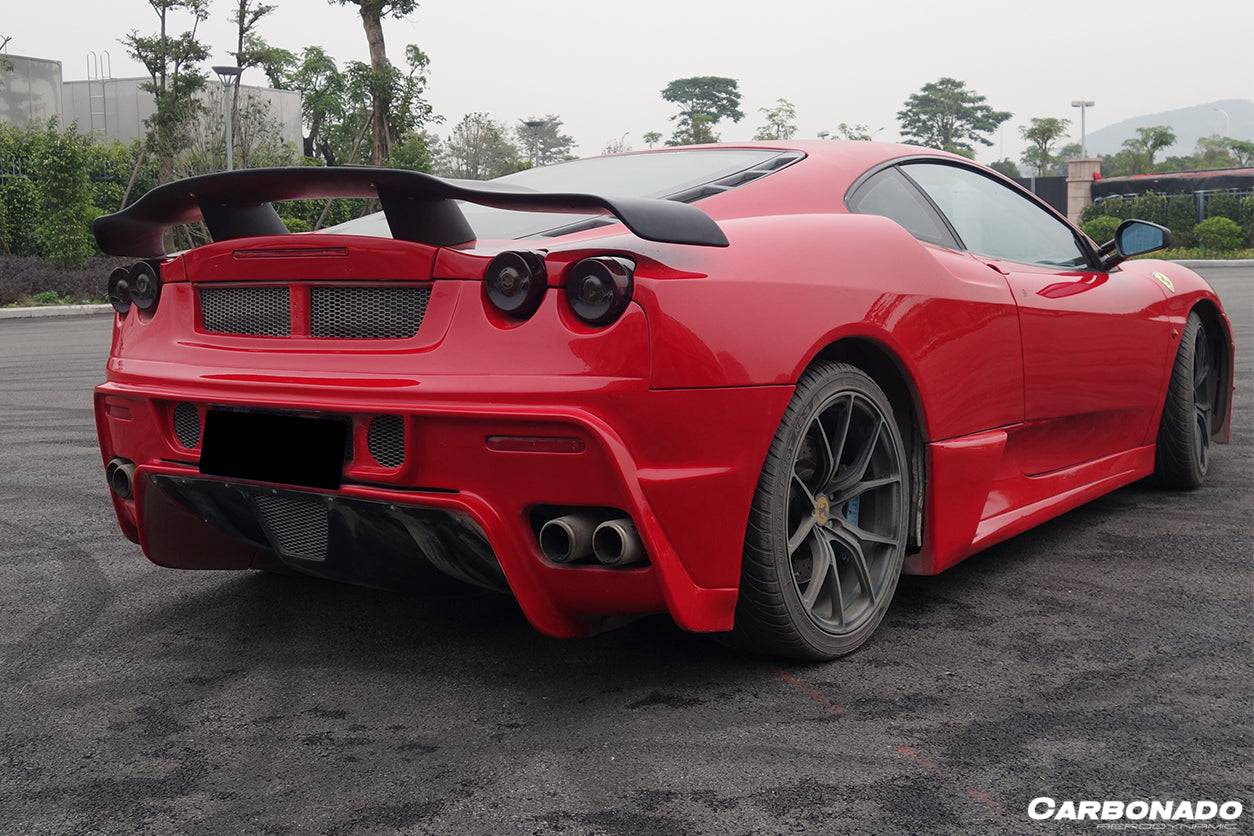 Carbonado AS Style Rear Bumper | 2004-2009 Ferrari F430
