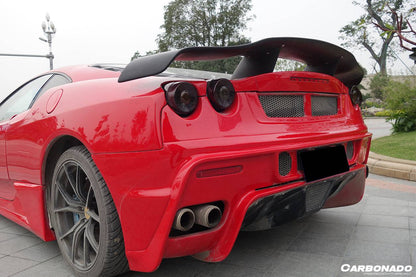 Carbonado AS Style Rear Bumper | 2004-2009 Ferrari F430