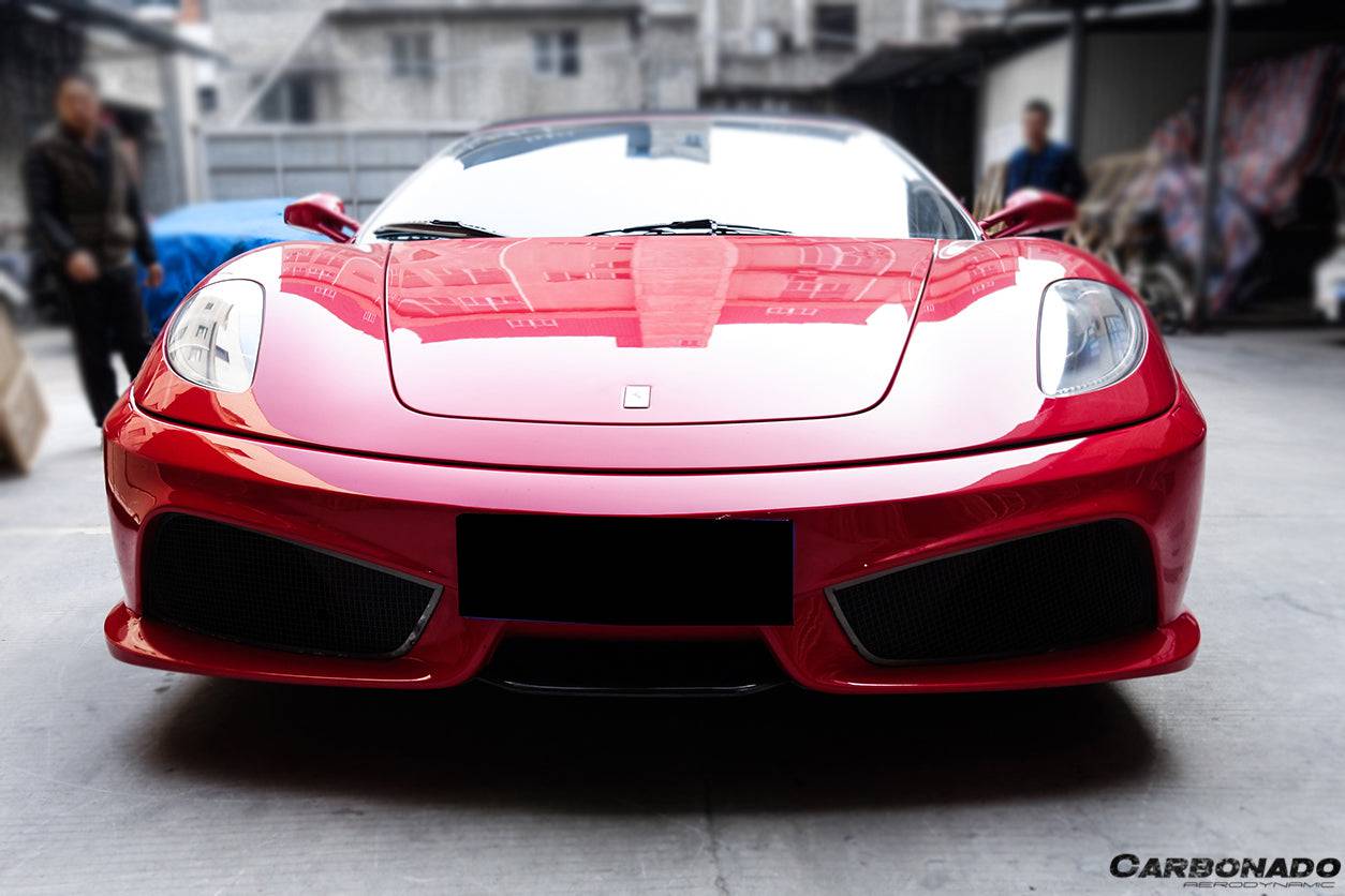 Carbonado SC Style Front Bumper | 2004-2009 Ferrari F430
