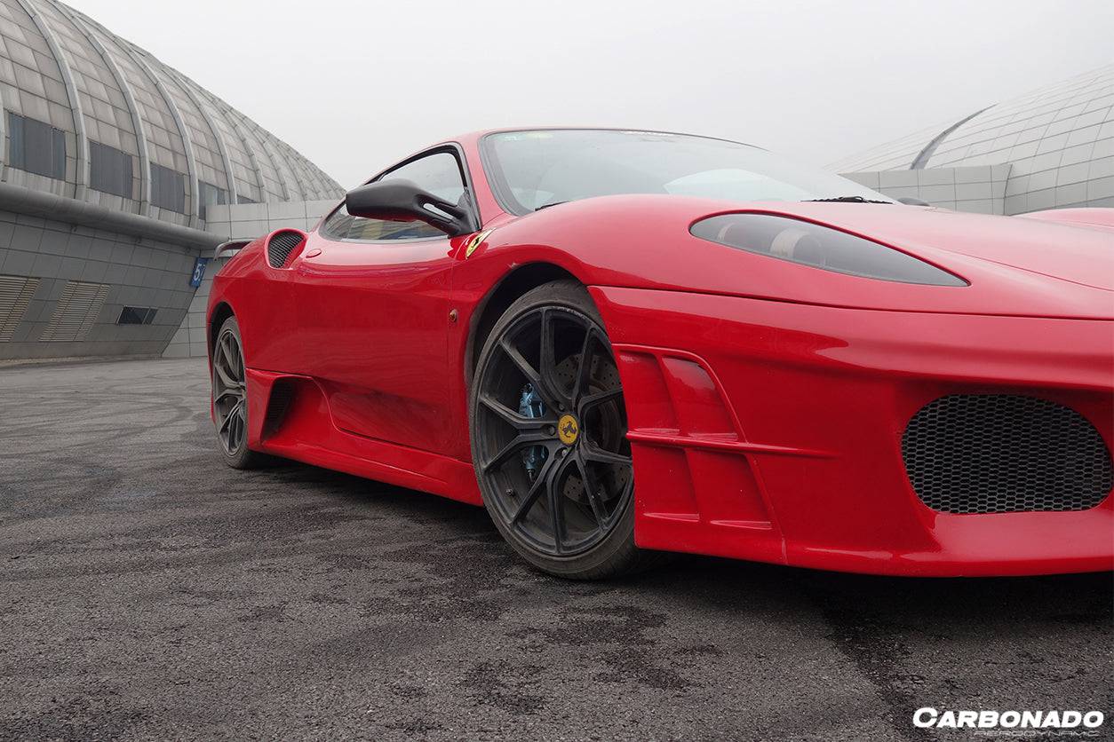 Parachoques delantero estilo Ferrari F430 AS Carbonado 2004-2009