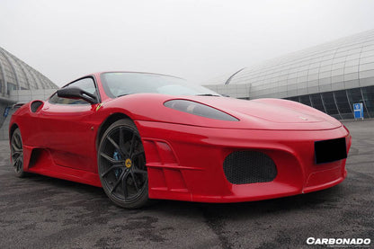 Parachoques delantero estilo Ferrari F430 AS Carbonado 2004-2009