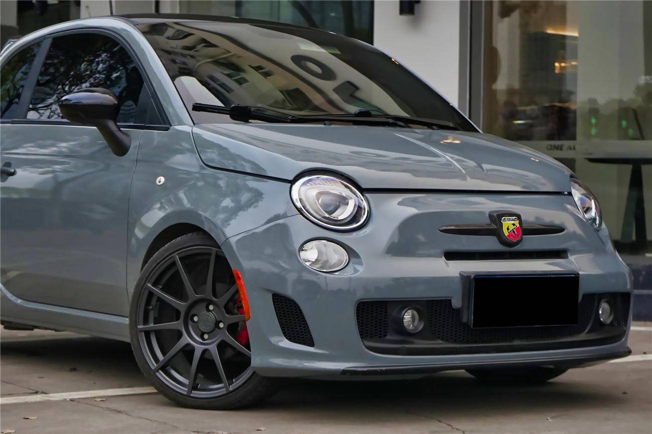 Parachoques delantero deportivo Fiat Abarth 500 Carbonado 2010-2015