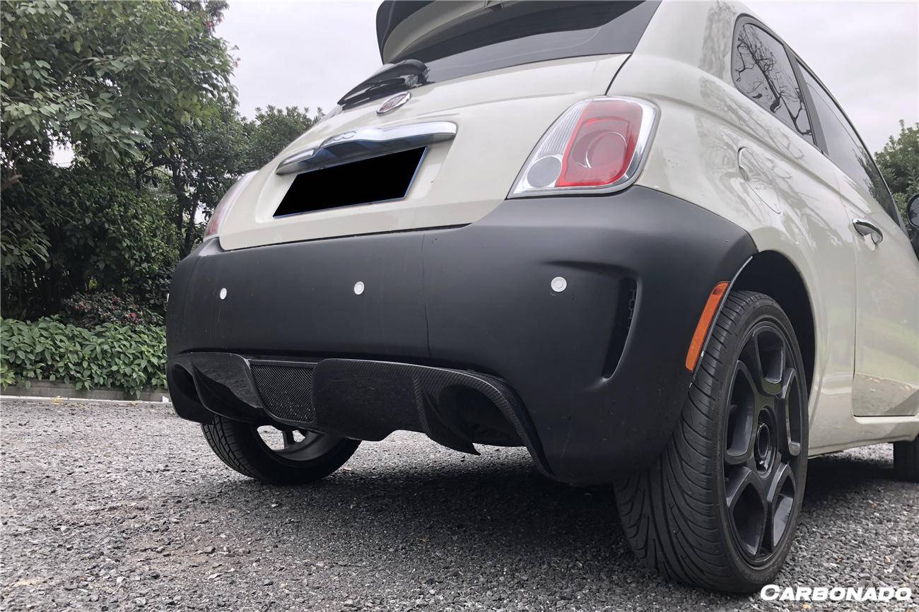 Carbonado 2010-2015 Fiat Abarth 500 Sports Style Full Body Kit