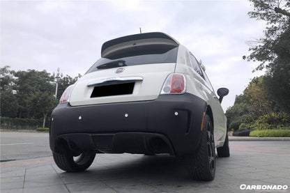 Carbonado 2010-2015 Fiat Abarth 500 Sports Style Rear Bumper