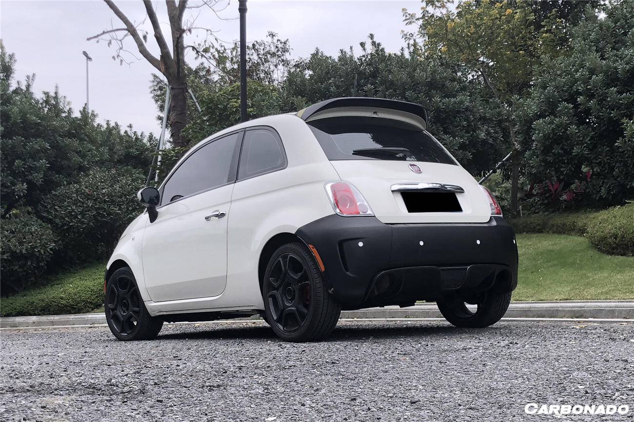 Carbonado 2010-2015 Fiat Abarth 500 Sports Style Rear Bumper