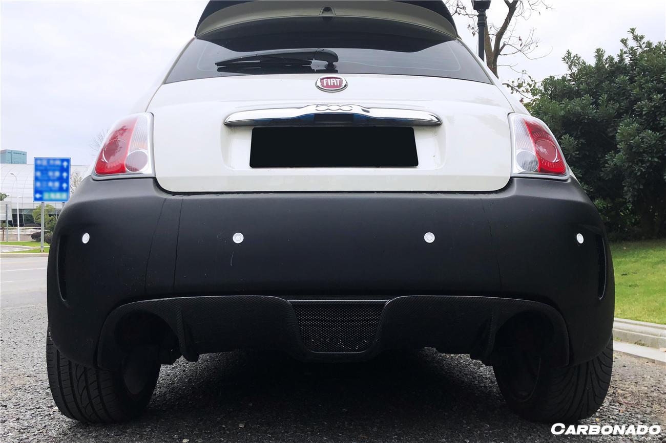 Carbonado 2010-2015 Fiat Abarth 500 Sports Style Full Body Kit