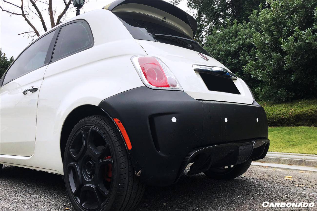 Carbonado 2010-2015 Fiat Abarth 500 Sports Style Full Body Kit