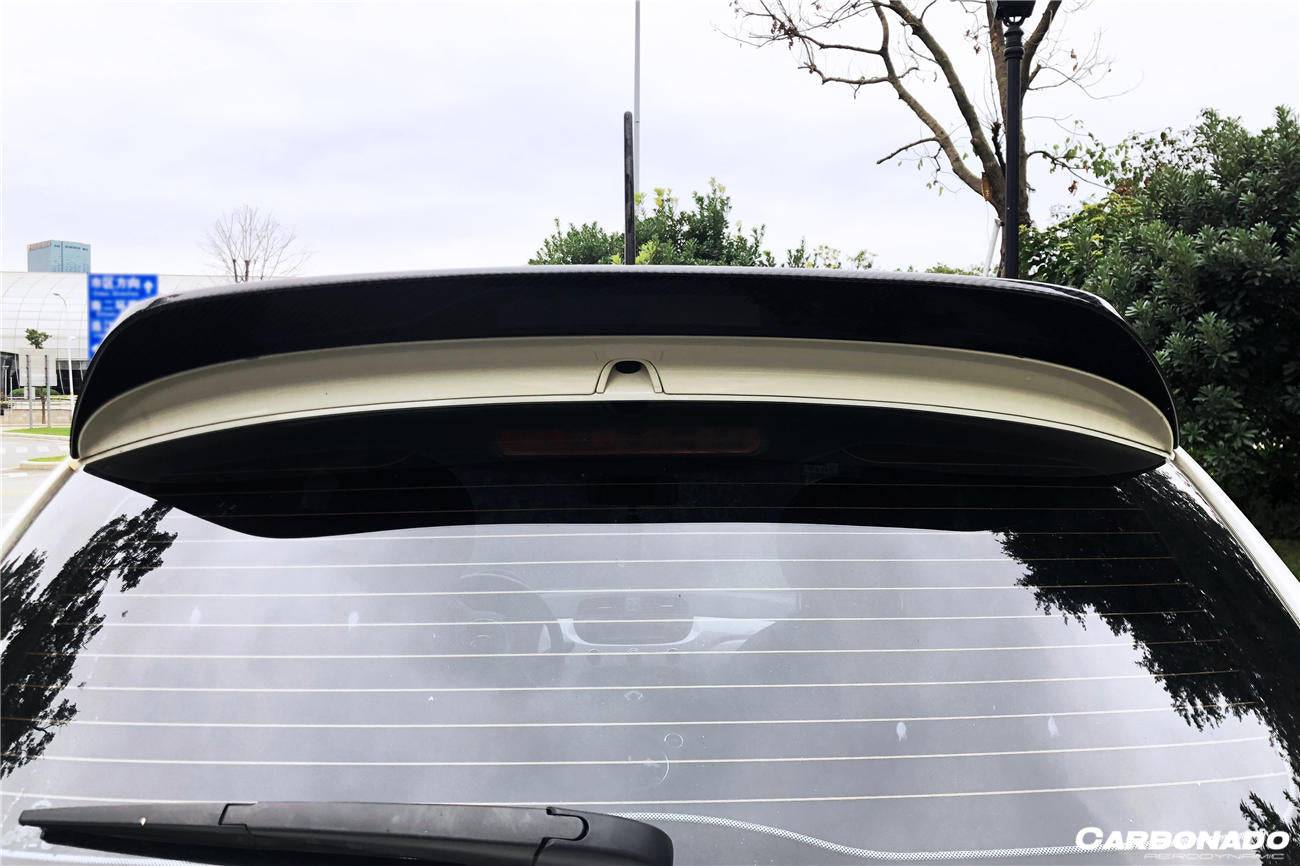 Carbonado 2010-2015 Fiat Abarth 500 Sports Style Roof Spoiler
