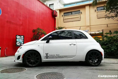 Carbonado 2010-2015 Fiat Abarth 500 Sports Style Roof Spoiler