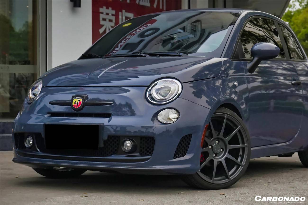Parachoques delantero deportivo Fiat Abarth 500 Carbonado 2010-2015