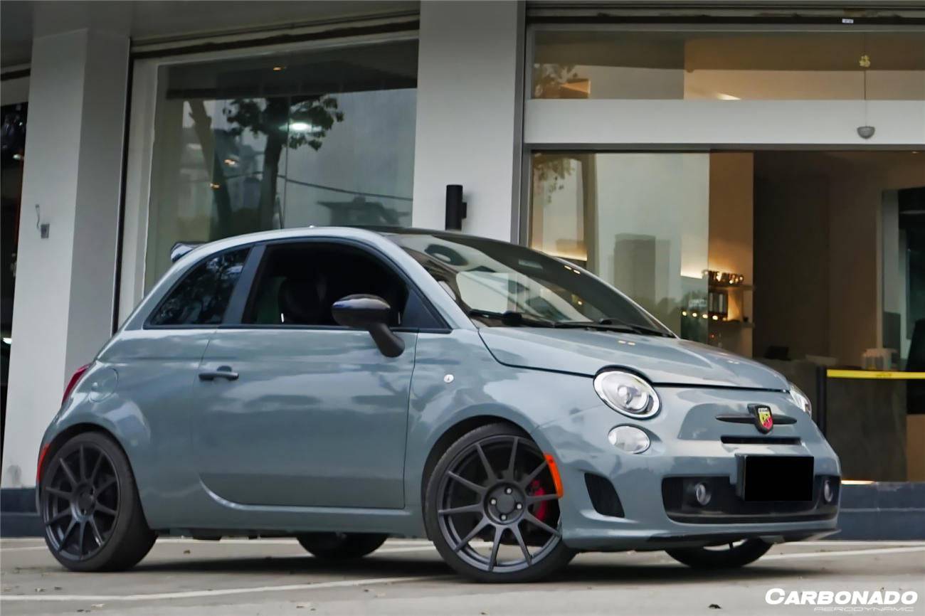 Parachoques delantero deportivo Fiat Abarth 500 Carbonado 2010-2015