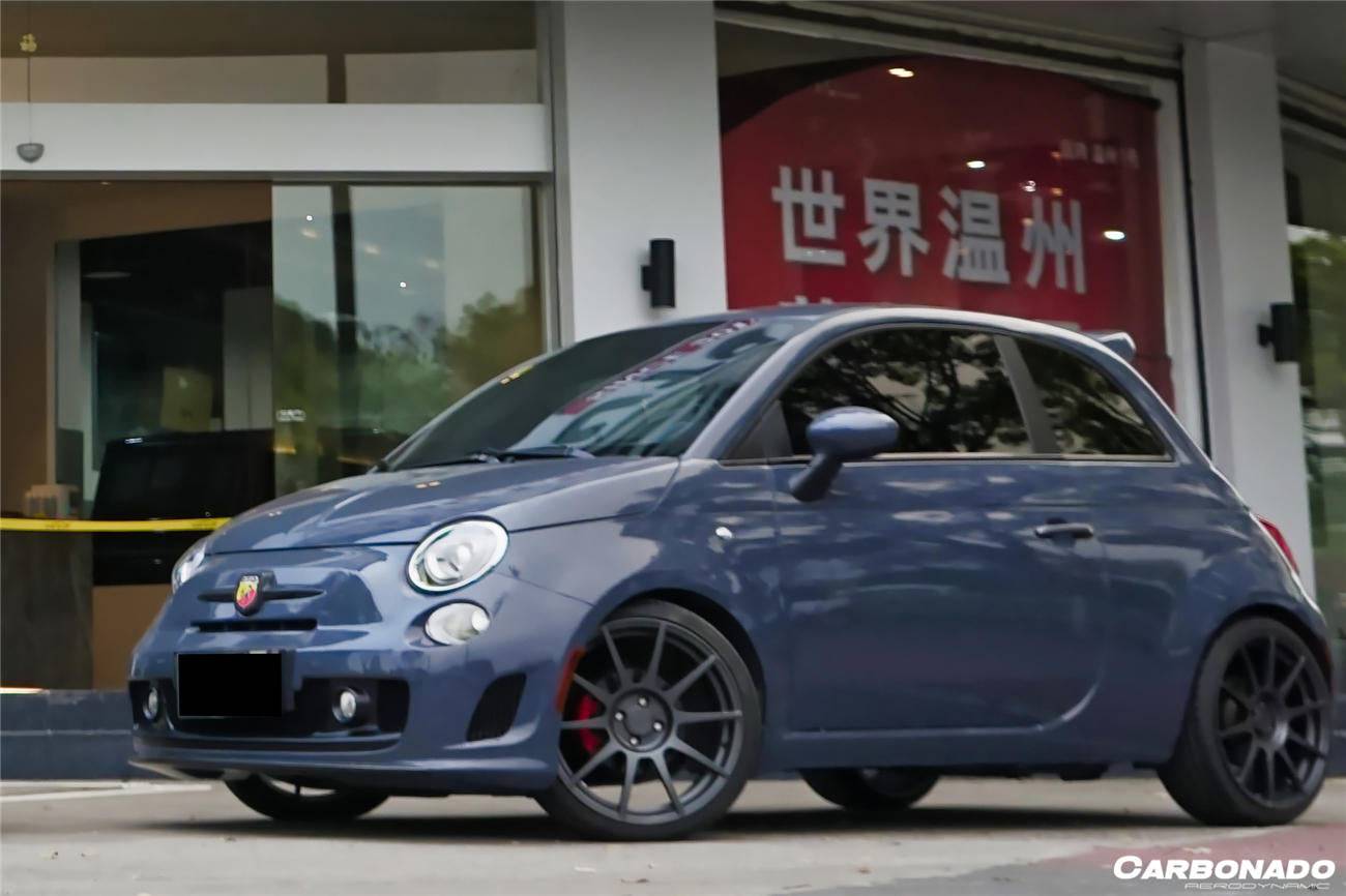 Parachoques delantero deportivo Fiat Abarth 500 Carbonado 2010-2015