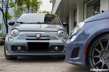 Parachoques delantero deportivo Fiat Abarth 500 Carbonado 2010-2015