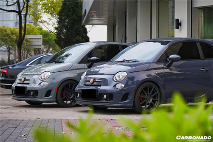 Parachoques delantero deportivo Fiat Abarth 500 Carbonado 2010-2015